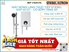 Máy nước nóng trực tiếp Stiebel Eltron 4500W XGP 45 EC - Nhập khẩu Thái Lan